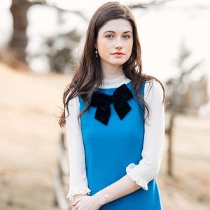 Kate Spade “Georgette” Blouse White